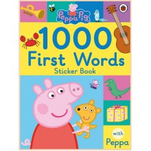 Ladybird Peppa Pig: 1000 First Words Sticker Book