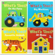 What's That? Ladybird First Words and Pictures (4 books)