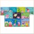 Peppa Pig 10 books collection in a green bag