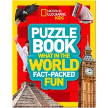 Puzzle Book What in the World (National Geographic Kids Puzzle Books)