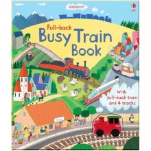 Usborne Pull-back Busy Train Book
