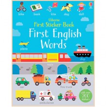 Usborne First Sticker Book: First English Words