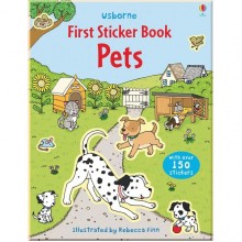 Usborne First Sticker Book: Pets