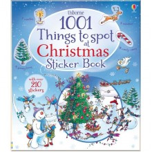 Usborne 1001 things to spot at Christmas sticker book