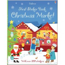 Usborne First Sticker Book: Christmas Market