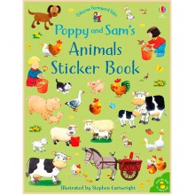 Usborne Poppy and Sam's Animals Sticker book