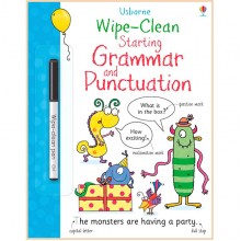 Usborne Wipe-Clean Starting Grammar and Punctuation