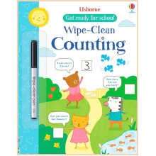 Usborne Wipe-clean Counting (Get Ready For School Wipe-clean Books)
