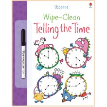 Usborne Wipe-clean Telling the Time