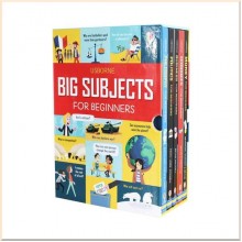 Usborne Big Subjects for Beginners 5 Books Collection Box Set