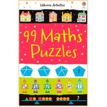 Usborne 99 Maths Puzzles (Activity and Puzzle Books)