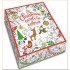 Usborne 20 Christmas Cards to Colour