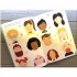Usborne Little First Stickers: Funny Faces