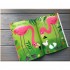 Usborne Little First Stickers Flamingos