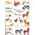 MoonDance Press Jumbo Stickers for Little Hands: Farm Animals