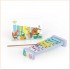 Sassi Wooden Toys + Book: Play and Learn with the Xylophone