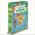 Travel, Learn and Explore: The World of Dinosaurs Book and Puzzle