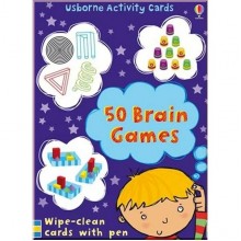 Usborne 50 Brain Games Flashcards