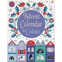 Usborne Advent Calendar to Colour