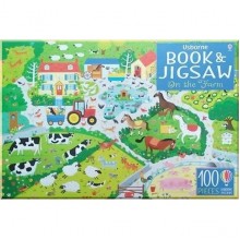 Usborne On the Farm Book and Jigsaw