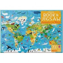 Usborne Animals of the World Book and Jigsaw