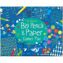 Usborne Big Pencil and Paper Games Pad