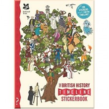 British History Timeline Stickerbook