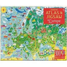Usborne Europe Atlas and Jigsaw