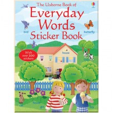 Usborne Everyday Words in English Sticker Book