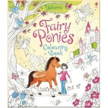 Usborne Fairy Ponies Colouring Book