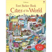 Usborne First Sticker Book: Cities of the World