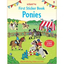 Usborne First Sticker Book: Ponies