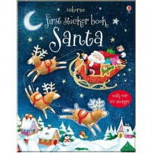 Usborne First Sticker Book: Santa