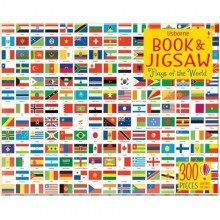 Usborne Flags of the World Colouring Book and Jigsaw