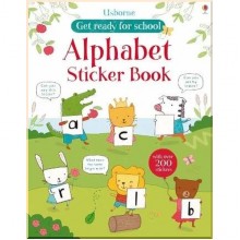Usborne Get Ready for School: Alphabet Sticker Book