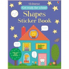 Usborne Get Ready for School: Shapes Sticker Book