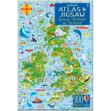 Usborne Great Britain and Ireland Atlas and Jigsaw