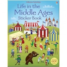 Usborne Life in the Middle Ages Sticker Book
