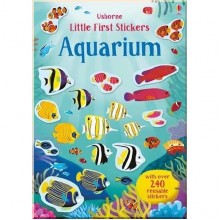 Usborne Little First Stickers: Aquarium