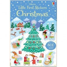 Usborne Little First Stickers: Christmas