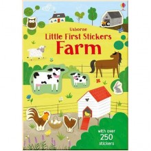 Usborne Little First Stickers: Farm