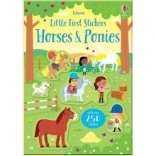 Usborne Little First Stickers: Horses and Ponies