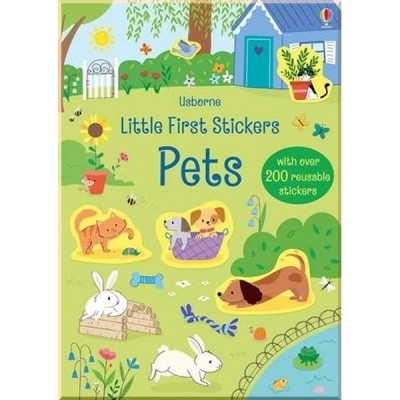 Usborne Little First Stickers: Pets
