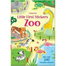 Usborne Little First Stickers: Zoo