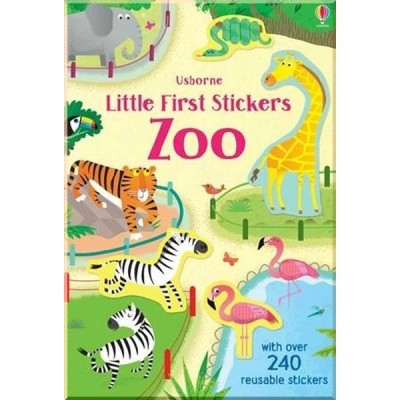 Usborne Little First Stickers: Zoo