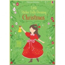 Usborne Little Sticker Dolly Dressing: Christmas