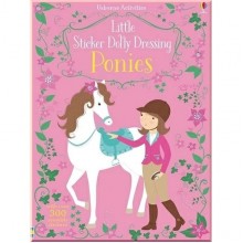 Usborne Little Sticker Dolly Dressing: Ponies