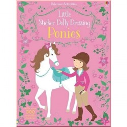 Usborne Little Sticker Dolly Dressing: Ponies