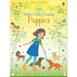 Usborne Little Sticker Dolly Dressing: Puppies