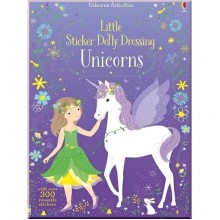 Usborne Little Sticker Dolly Dressing: Unicorns